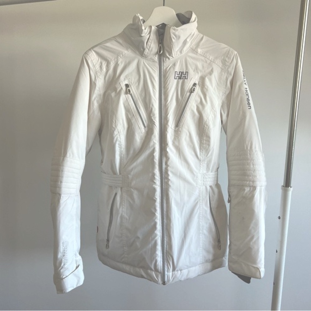 Helly Hansen White Helly Tech Performance Belted … - image 1